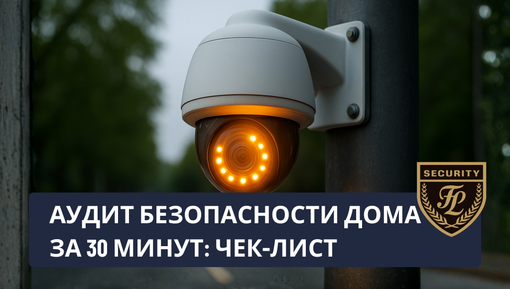 Аудит безопасности дома за 30 минут: чек-лист, который должен пройти каждый домовладелец