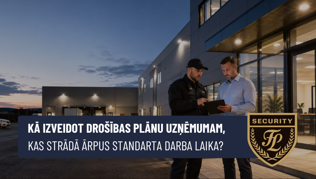 Kā izveidot drošības plānu uzņēmumam, kas strādā ārpus standarta darba laika?